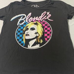 Chaser Black Graphic Tee with Blondie Design